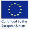 EU flagga Co Funded by EU
