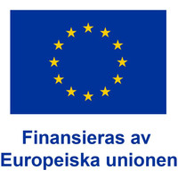 EU-emblem "Finansieras av Europeiska Unionen."