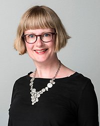 Porträtt på en Åsa Nyblom, medarbetare på IVL